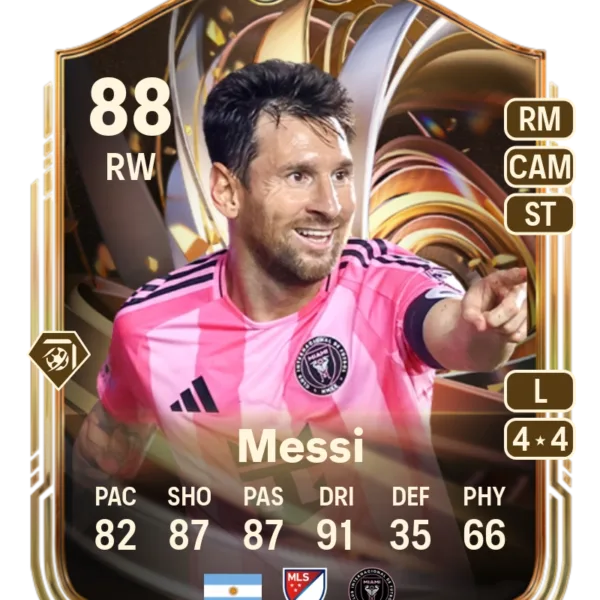 Rating Reload Lionel Messi - FC 26 פיפא 26 - Futgoat פוטגואט