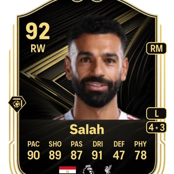 Totw Mohamed Salah - FC 26 פיפא 26 - Futgoat פוטגואט